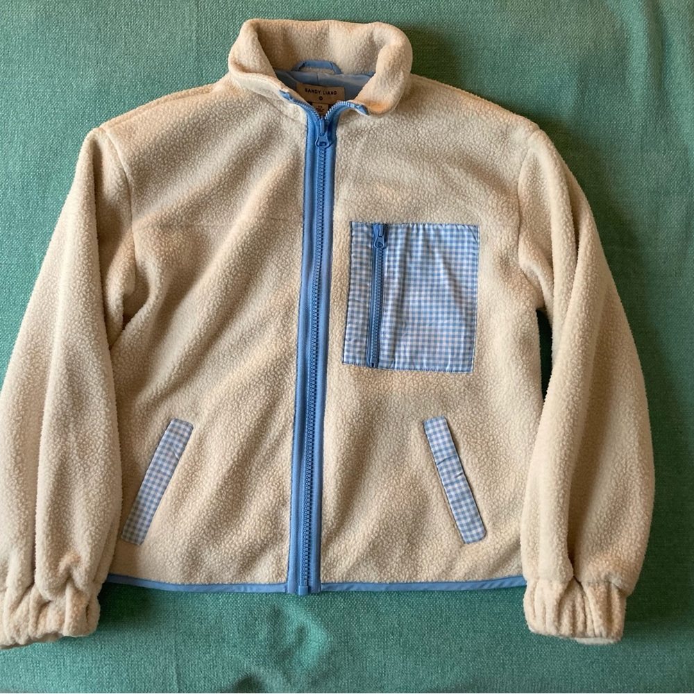 NWT Sandy Liang for Target Fleece/Teddy Bear Jacket